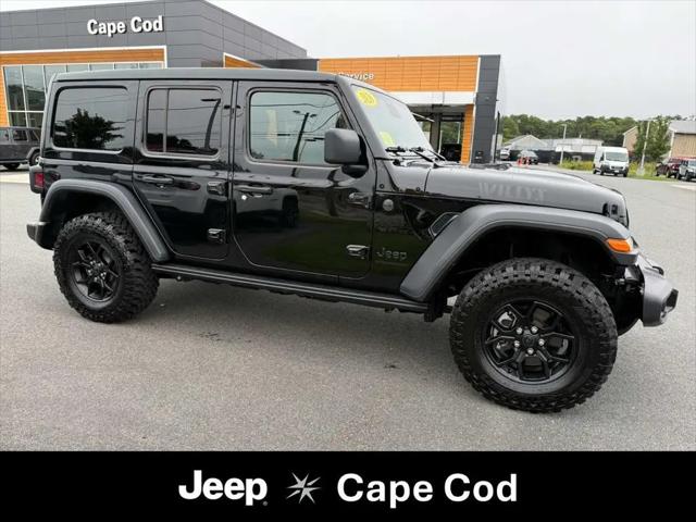 2026 Jeep Wrangler 4-Door Willys 4x4 for sale in Barnstable, MA