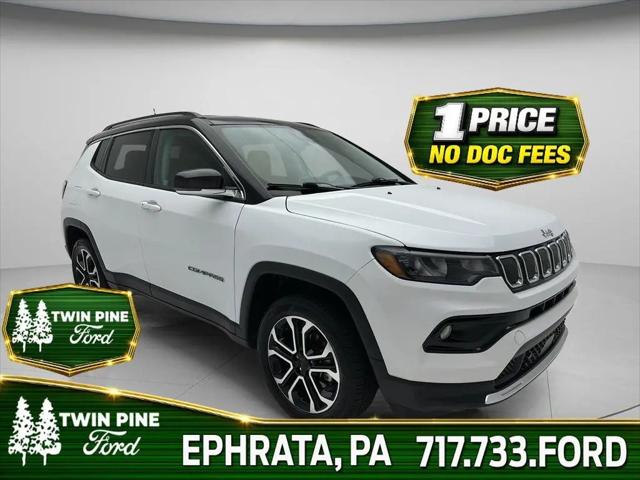 2022 Jeep Compass Limited 4x4 for sale in Ephrata, PA