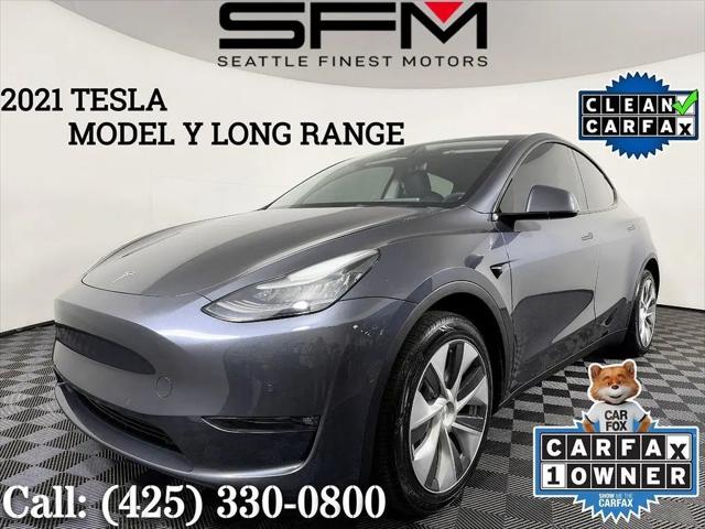 2021 Tesla Model Y Long Range Dual Motor All-Wheel Drive for sale in Lynnwood, WA
