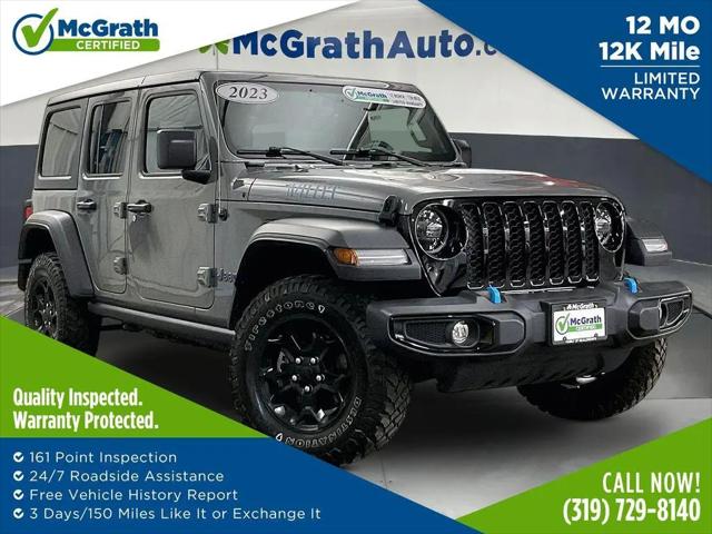 2023 Jeep Wrangler 4xe 4x4 for sale in Iowa City, IA