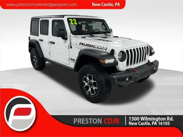 2022 Jeep Wrangler Unlimited Rubicon 4x4 for sale in New Castle, PA