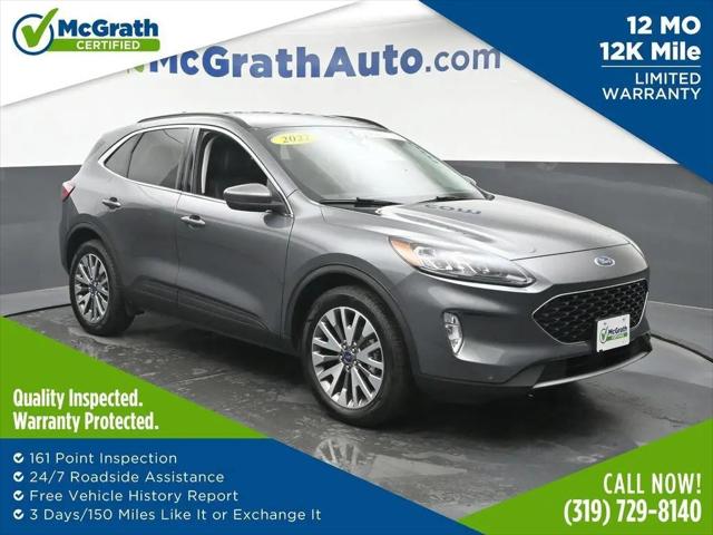 2022 Ford Escape Titanium Hybrid for sale in Cedar Rapids, IA