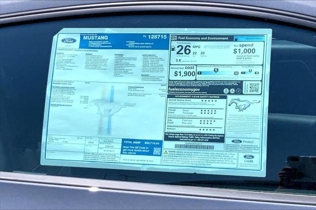 New 2026 Ford Mustang EcoBoost Fastback For Sale in Lubbock, TX