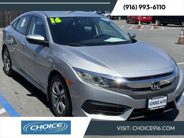 2016 Honda Civic LX for sale in Sacramento, CA