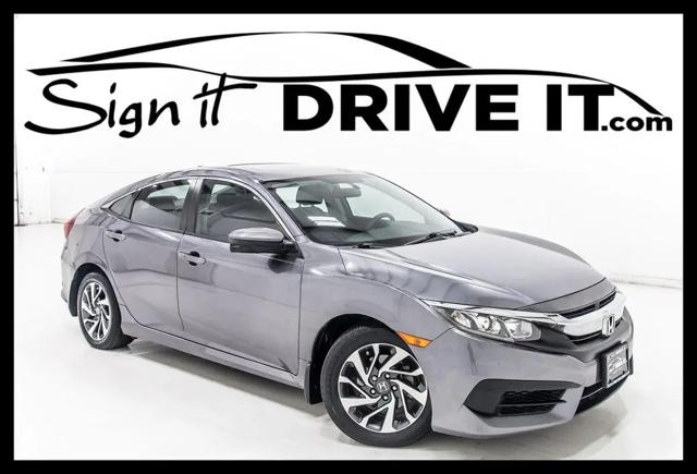 2018 Honda Civic EX for sale in Denton, TX