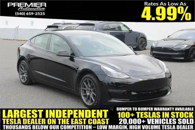 2022 Tesla Model 3 Rear-Wheel Drive for sale in Dumfries, VA