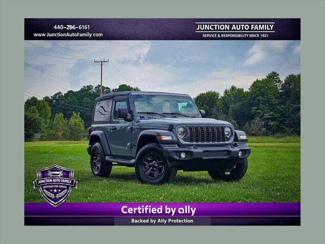 2025 Jeep Wrangler 2-Door Sport 4x4 for sale in Chardon, OH