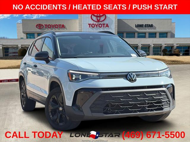 2025 Volkswagen Taos 1.5T SE Black for sale in Lewisille, TX