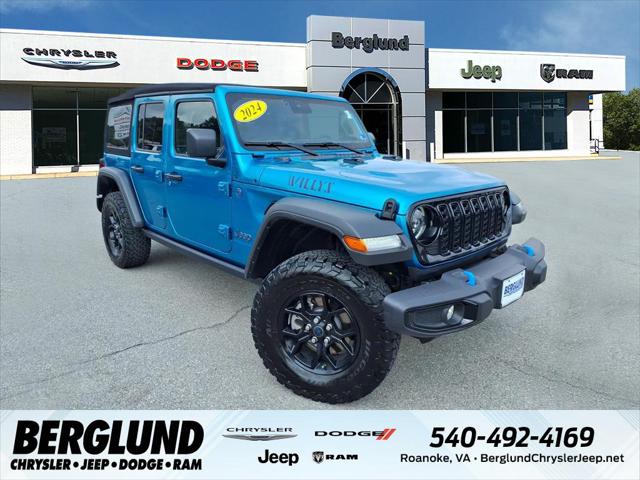 2024 Jeep Wrangler 4xe Willys 4xe 2024 Jeep Wrangler 4xe Willys 4xe