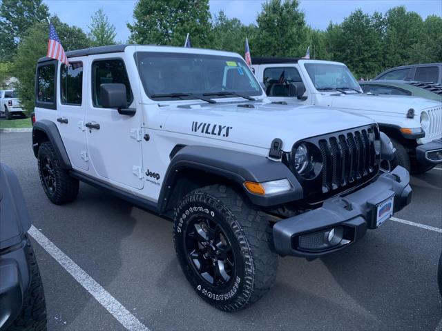 2022 Jeep Wrangler Unlimited Willys 4x4 2022 Jeep Wrangler Unlimited Willys 4x4