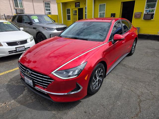 2020 Hyundai Sonata Hybrid Blue for sale in San Jose, CA