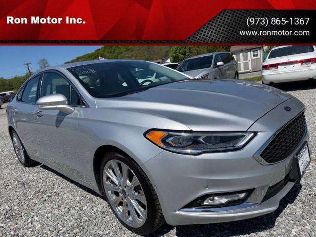 2017 Ford Fusion Platinum for sale in Wantage, NJ