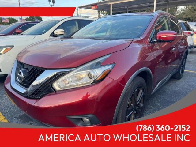 2015 Nissan Murano Platinum for sale in Miami, FL