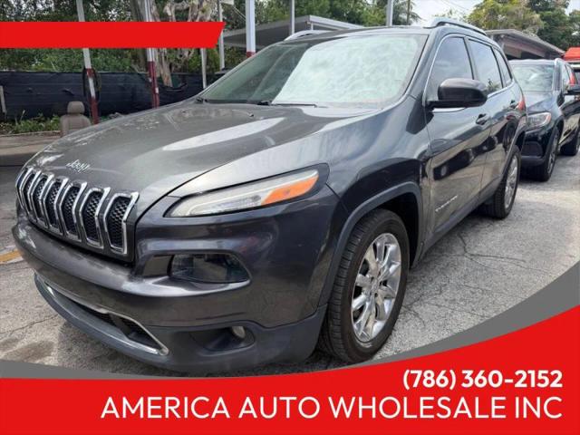 2016 Jeep Cherokee Limited for sale in Miami, FL