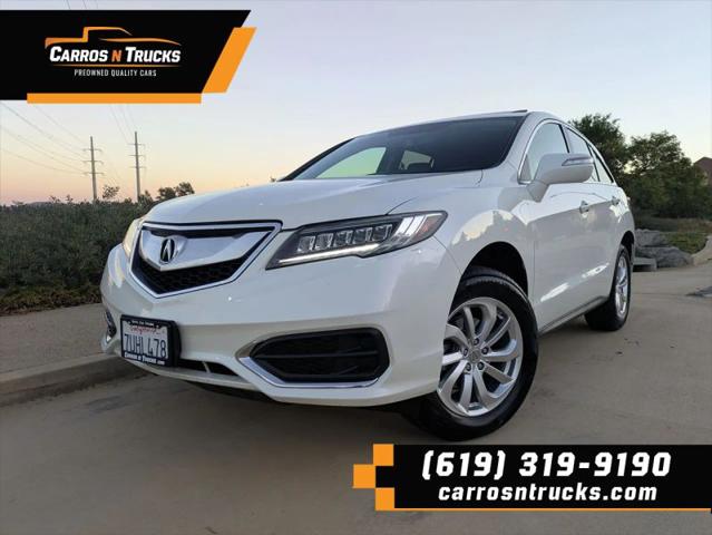 2017 Acura RDX w/Technology Package for sale in Escondido, CA