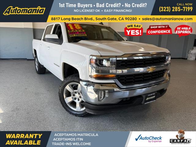 2018 Chevrolet Silverado 1500 1LT for sale in South Gate, CA