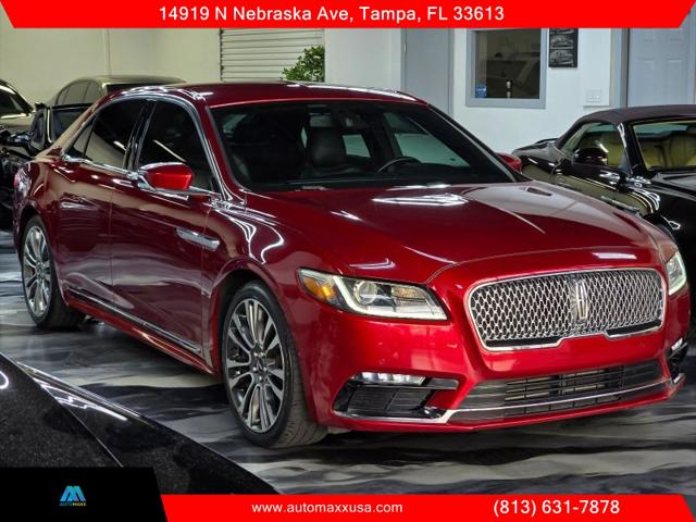 2017 Lincoln Continental Reserve for sale in Tampa, FL