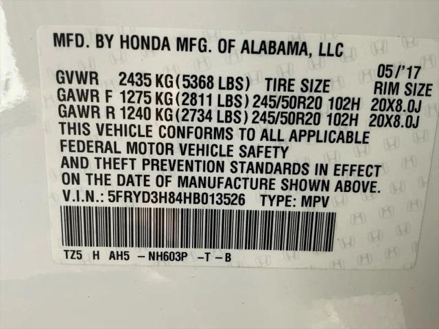 2017 Acura MDX w/Advance Package