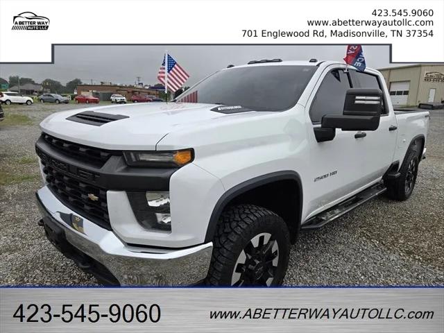 2020 Chevrolet Silverado 2500HD 4WD Crew Cab Standard Bed WT for sale in Madisonville, TN