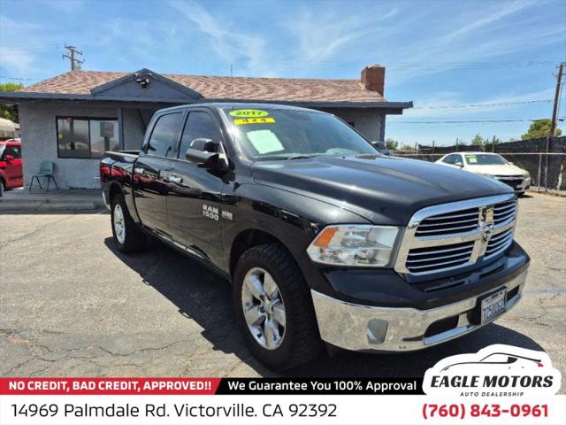 2017 Ram 1500 Big Horn Crew Cab 4x4 5'7" Box for sale in Victorville, CA
