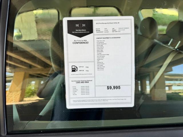 2012 Ford Escape XLS