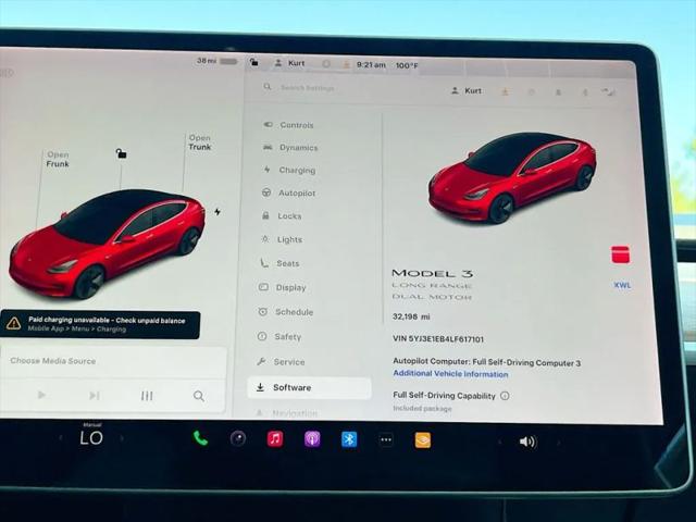 2020 Tesla Model 3 Long Range Dual Motor All-Wheel Drive
