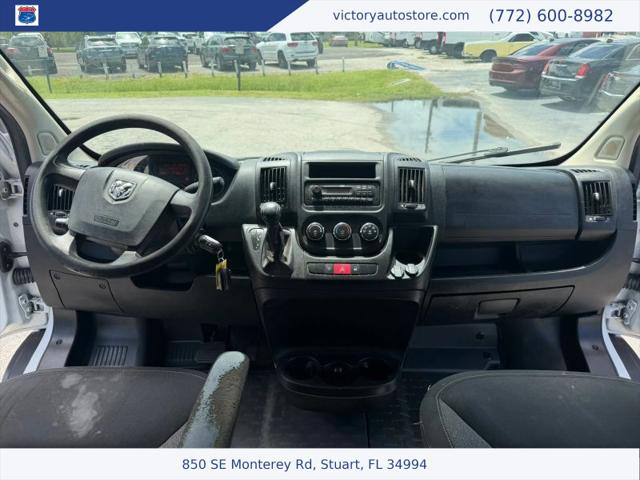 2017 Ram ProMaster Cargo Van Low Roof 136" WB