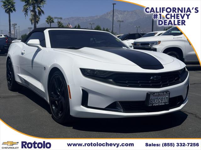 2021 Chevrolet Camaro RWD Convertible 2LT for sale in Fontana, CA