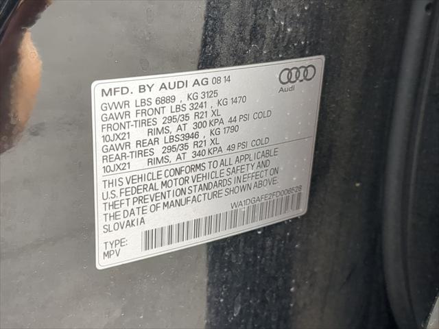 2015 Audi Q7 3.0T S line Prestige