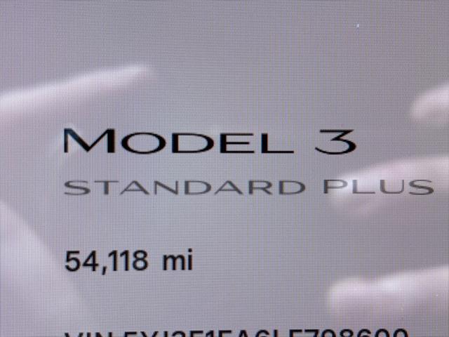 2020 Tesla Model 3 Standard Range Plus Rear-Wheel Drive