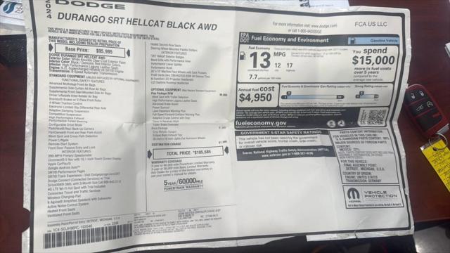 2024 Dodge Durango SRT Hellcat Plus AWD