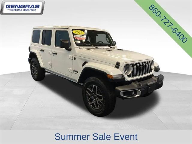 2026 Jeep Wrangler 4-Door Sahara 4x4 for sale in East Hartford, CT