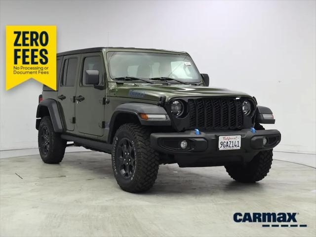 2023 Jeep Wrangler 4xe 4x4 for sale in Palm Desert, CA
