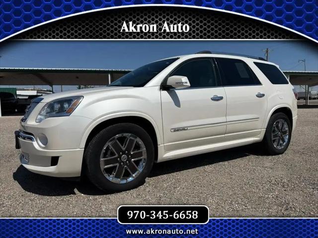2012 GMC Acadia Denali for sale in Akron, CO