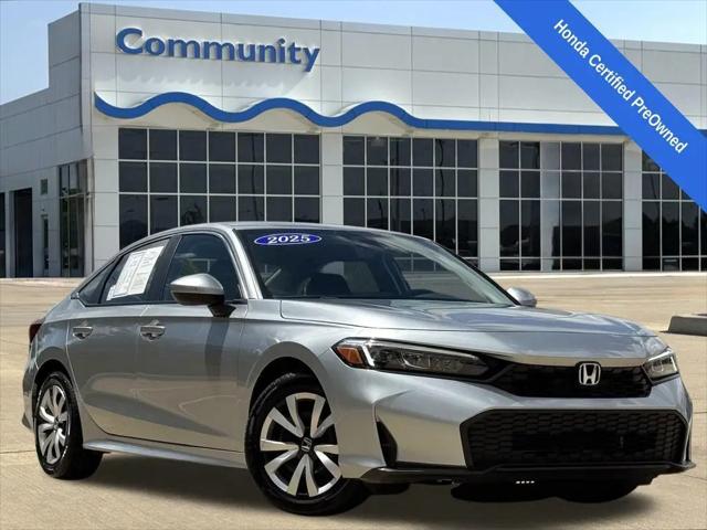 2025 Honda Civic LX for sale in Baytown, TX