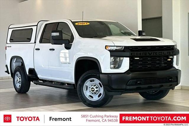 2021 Chevrolet Silverado 2500HD 4WD Double Cab Standard Bed WT for sale in Fremont, CA