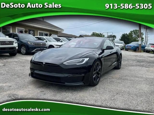 2021 Tesla Model S Plaid Tri Motor All-Wheel Drive for sale in Desoto, KS