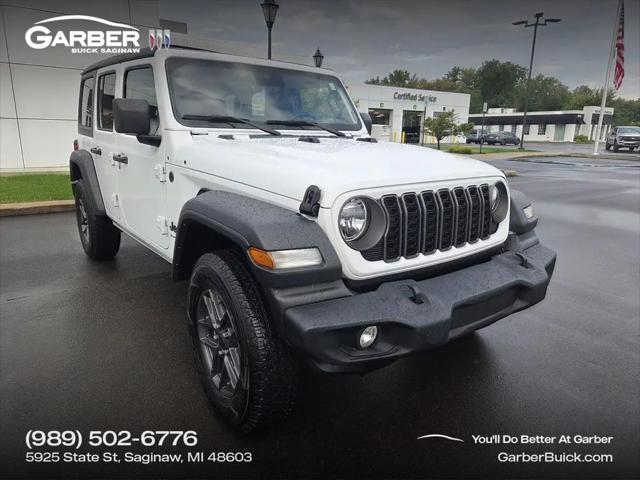 2024 Jeep Wrangler 4-Door Sport S 4x4 for sale in Saginaw, MI