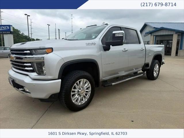 2021 Chevrolet Silverado 2500HD 4WD Crew Cab Standard Bed High Country for sale in Springfield, IL
