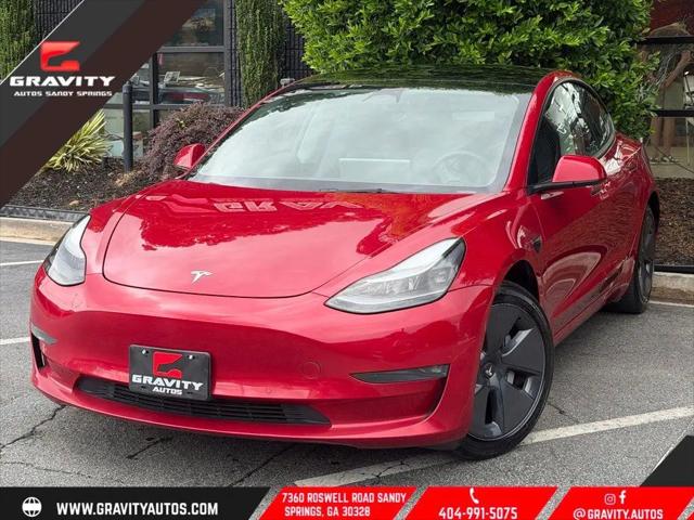 2022 Tesla Model 3 Long Range Dual Motor All-Wheel Drive for sale in Sandy Springs, GA