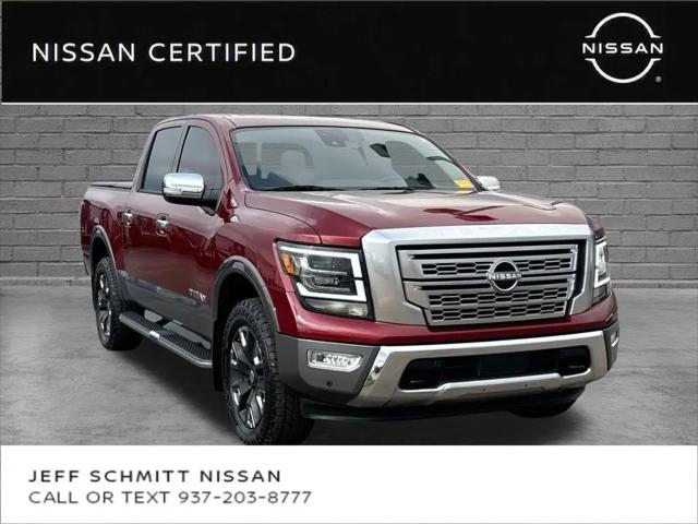 2024 Nissan Titan Crew Cab Platinum Reserve 4x4 for sale near Beavercreek, OH