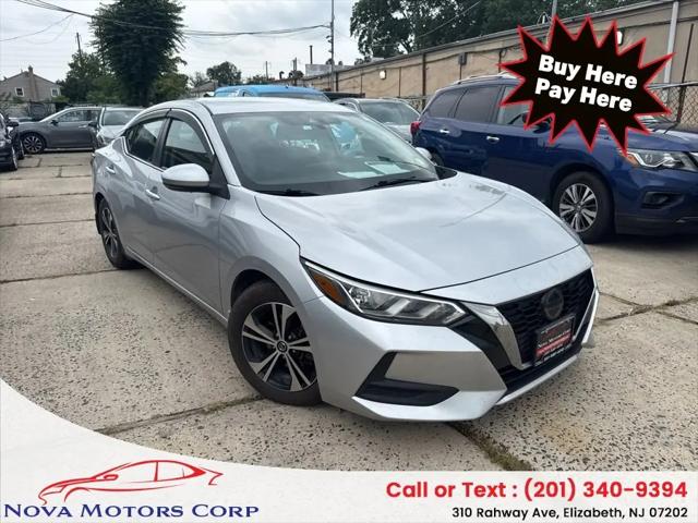 2020 Nissan Sentra SV Xtronic CVT for sale in Elizabeth, NJ