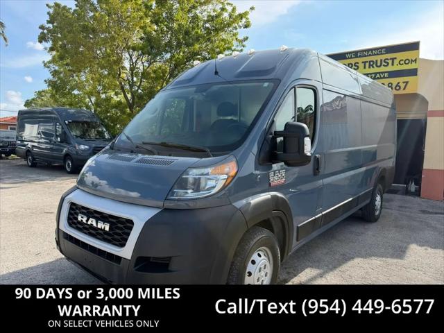 2020 Ram ProMaster Cargo Van High Roof 159" WB EXT for sale in Miami, FL