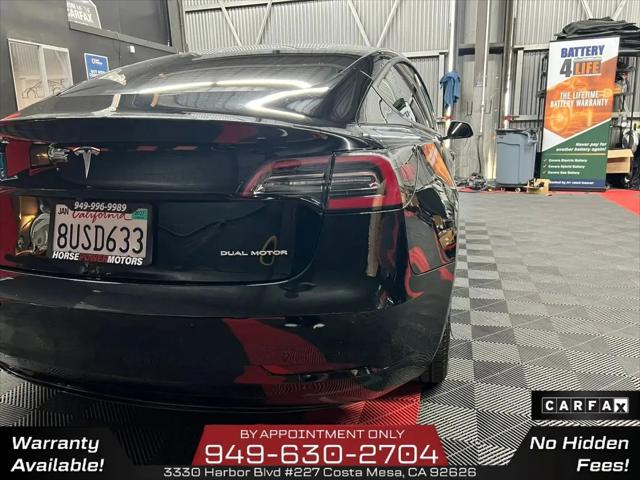 2021 Tesla Model 3 Long Range Dual Motor All-Wheel Drive