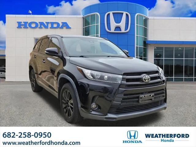 2019 Toyota Highlander SE for sale in Weatherford, TX
