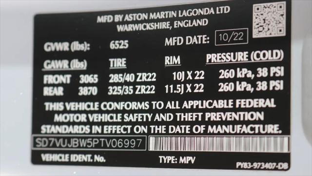2023 Aston Martin DBX 707