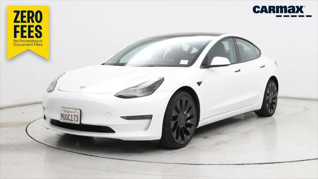 2022 Tesla Model 3 Performance Dual Motor All-Wheel Drive