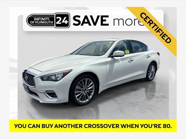 2023 INFINITI Q50 LUXE AWD for sale in Plymouth, MA