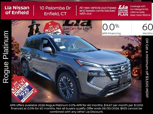 2026 Nissan Rogue Platinum for sale in Enfield, CT