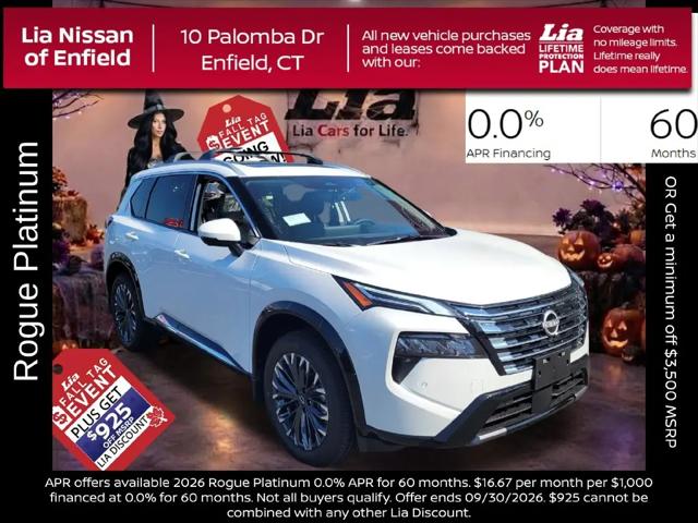 2026 Nissan Rogue Platinum for sale in Enfield, CT